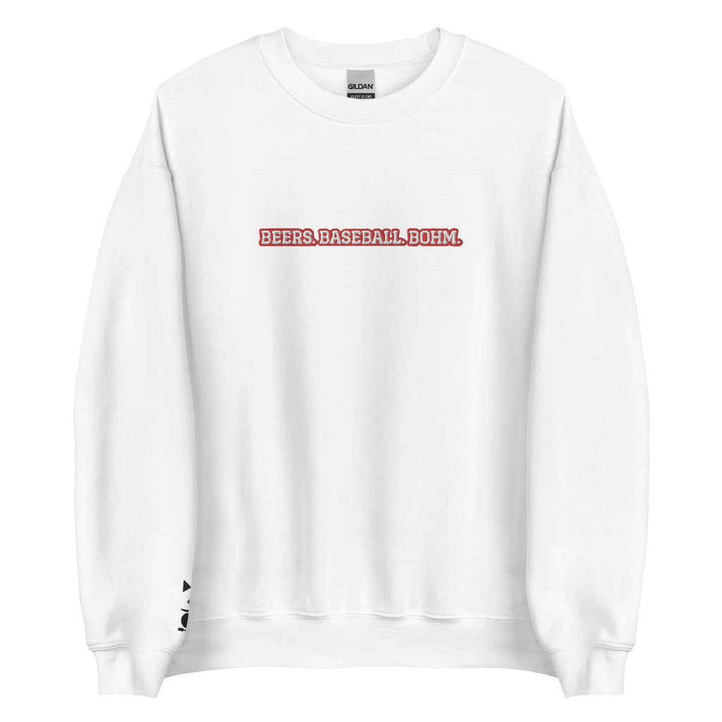 Beers.Baseball.Bohm Sweatshirt