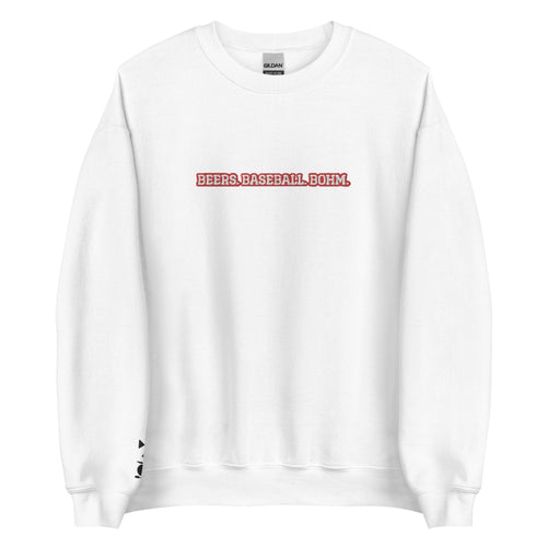 Beers.Baseball.Bohm Sweatshirt