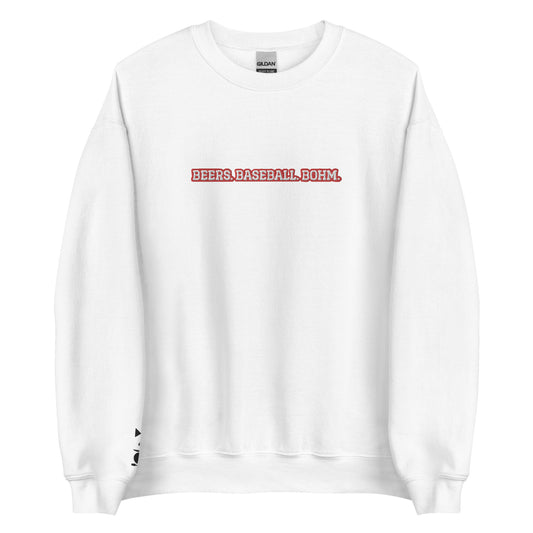 Beers.Baseball.Bohm Sweatshirt