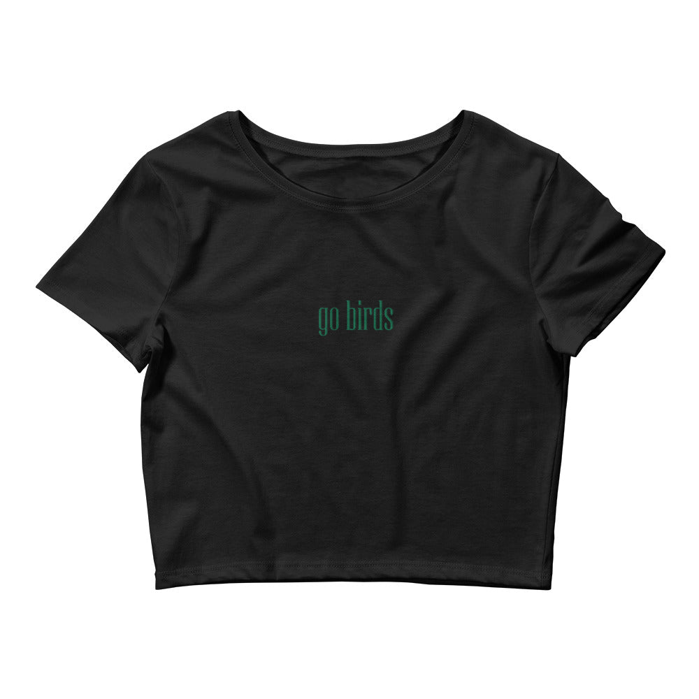 Go Birds Crop Tee