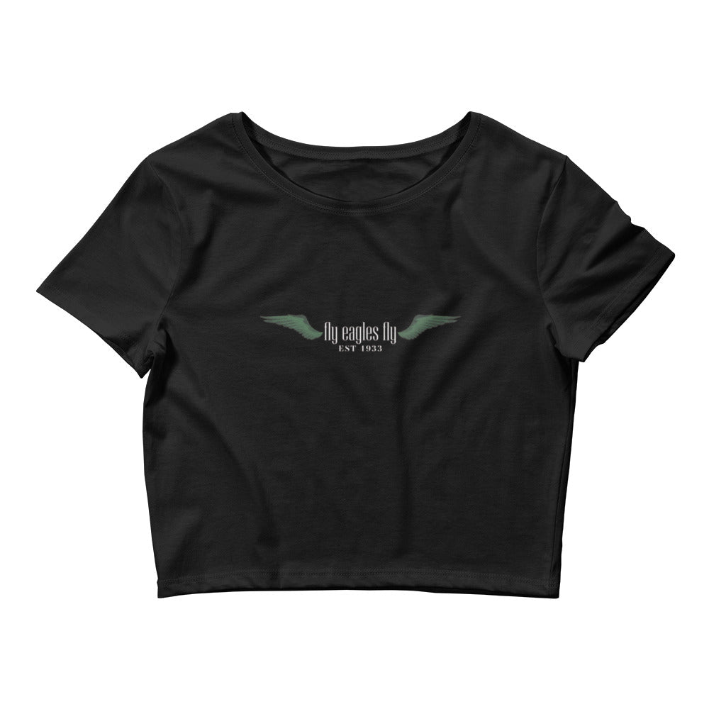 Fly Eagles Fly Crop Tee