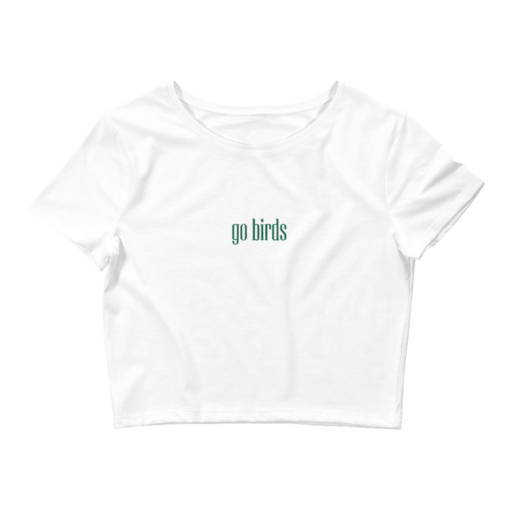 Go Birds Crop Tee