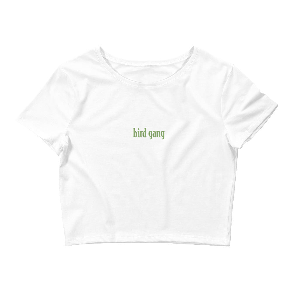 Bird Gang Crop Tee